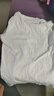 真维斯（JEANSWEST）t恤女夏季2025薄款短袖纯棉宽松印花打底衫内搭上衣女白色M 实拍图