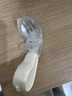 如山宝宝自主进食辅食勺子一岁婴儿学吃饭训练儿童不锈钢短柄叉勺 实拍图