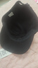红蜻蜓帽子男士夏季防晒平顶帽爸爸中老年休闲遮阳太阳帽鸭舌帽 黑色 均码 帽围（56-60CM） 实拍图