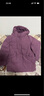 坦博尔羽绒服女中长款连帽休闲妈妈款加厚外套510506D 紫罗兰 160  实拍图