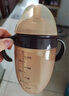 世喜新生儿奶瓶0-3个月防胀气婴儿硅胶仿母乳断奶奶嘴防摔240ml 实拍图