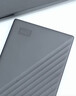 西部数据（WD）6TB 移动硬盘 USB3.0 My Passport随行版2.5英寸 黑 机械硬盘 笔记本电脑外接 大容量加密存储 实拍图
