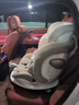 好孩子（gb）安全舱1号S婴儿8系高速儿童360旋转汽车安全座椅0-7岁 奶昔白 实拍图