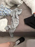 浪莎秋裤男单件纯棉薄款羊毛抑菌护膝男士棉毛裤保暖线裤衬裤浅灰 L 实拍图