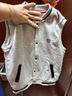 努比屋男童马甲儿童春秋背心大童薄款马夹男孩外穿学院风休闲立领坎肩 实拍图