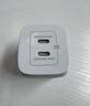 贝尔金（BELKIN）苹果充电器 65W氮化镓充电器 双口Type-C快充 苹果iPhone17macbook充电头 便携 WCH013 实拍图