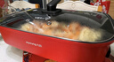 九阳（Joyoung）烤鱼专用锅电火锅家用8L超大容量3-10人电炒锅火锅电热锅电煮锅烤鱼锅电锅一体多功能锅五档调温 10L 【超大容量可烤5斤大鱼】G888 实拍图