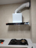 惠普好太太油烟机燃气灶套装大吸力家用厨房顶吸式抽油烟机欧式吸油烟机脱排抽烟机烟灶套装 900宽 五键体感烟机+鸳鸯灶+天然气 上门安装 实拍图