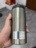 虎牌（TIGER）日本保温杯原装进口不锈钢真空商务便携式高档送礼品MJA-B048/036 XCO不锈钢色360ml 实拍图