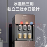 志高（CHIGO）饮水机下置式家用立式温热型快速加热下置水桶饮水器 咖啡金【下置水桶+缺水提醒】推杯取水 制热型 实拍图