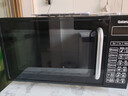 格兰仕（Galanz）【国家补贴】微波炉烤箱一体机光波20L家用700W节能平板易清洁智能菜单多功能小型烧烤解冻预约DG 全新机器 实拍图