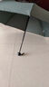 【已售100万】手动UV折叠黑胶防晒防紫外线遮阳晴雨两用伞 【手动款8骨】黑色UV 实拍图