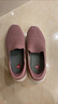 足力健老人鞋一脚蹬中老年休闲鞋玫瑰妈妈鞋25116007J 藕粉色-39 实拍图