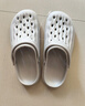 洞洞鞋凉拖鞋男士外穿EVA拖鞋女拖鞋软底一字拖男沙滩鞋居家凉拖 灰色 40 -41 实拍图