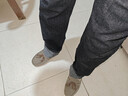 罗蒙（ROMON）男士牛仔裤男秋冬商务休闲裤男弹力直筒男裤厚款深档直筒长裤高腰 黑色+深蓝【春秋】 厚款 33 【腰围2尺6建议135-145斤】 实拍图