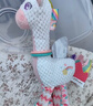 jollybaby婴儿玩具挂件床铃摇铃安全座椅1岁宝宝安抚玩具 白色独角兽挂件 实拍图