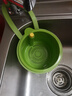可挂式水槽沥水篮家用厨房水槽分离食物残渣过滤篮水果清洗滤水篮 【限时活动】颜色随机 实拍图