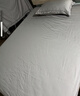 康尔馨【希尔顿四件套】纯棉超柔贡缎床单四件套 轻奢高级感床上用品 【希尔顿60S超柔尊享款】银灰色 1.8m 床单款 （被套220*240cm） 实拍图