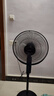 格力（GREE）电风扇家用大风量五叶立式落地扇 客厅宿舍定时转页扇摇头循环对流换气扇可升降机械电扇 FD-4012-WG 黑色 实拍图