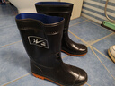 双星八特 雨鞋男女士成人 防滑雨靴男 塑胶套鞋胶鞋水鞋中高筒30cm 43码 实拍图