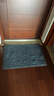 京东京造条纹拉绒入户垫 家用可裁剪除尘防滑吸水地垫进户门 灰色60*90cm 实拍图