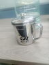 欧乐多（Olodo）抗菌316不锈钢茶杯茶水分离水杯大容量泡茶缸带盖办公室老式口杯 316抗菌杯【450ML】升级5A镜面 实拍图