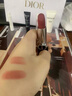 迪奥DIOR烈艳蓝金口红绒雾686豆沙玫瑰唇膏化妆品礼袋 生日礼物送女生 实拍图