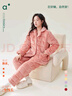 安之伴【安式热衣】睡衣女冬季三层加厚珊瑚绒夹棉休闲女士家居服可外穿 实拍图