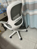 习格电脑椅子家用学习椅中小学生椅写字现代书房高中生座椅卧室靠背椅 910白框灰(升级版) 实拍图