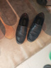骆驼（CAMEL）软底舒适耐磨套脚秋中年商务休闲皮鞋男 GE12235379 黑色 44 实拍图