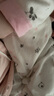 棉芹婴儿衣服新生儿连体衣春秋纯棉内衣初生0-3个月哈衣爬服宝宝衣服 粉小熊2件装-四季 66cm (建议1-3个月) 实拍图