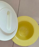 茶花 痰盂 尿盆儿童马桶坐便器 可移动马桶便盆黄色 1只装 实拍图