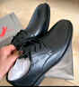 红蜻蜓真皮男鞋秋冬舒适商务休闲皮鞋高级正装德比鞋婚鞋WTA7376黑色43 实拍图