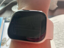 Apple/苹果 Watch Series 10 智能手表GPS款42毫米玫瑰金色铝金属表壳淡桃粉色运动型表带S/M MX1R3CH/B 实拍图