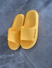 大嘴猴（paul frank）拖鞋女室内居家踩屎感凉拖鞋家居鞋 黄 40-41  实拍图