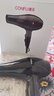 康夫（CONFU）电吹风机家用大功率2200W冷热风专业发廊级理发店恒温吹风筒机KF-8953 【大风力推荐】1亿负离子升级款 黑金 实拍图