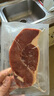 恒都 国产谷饲西冷原切牛排 450g （3-4片）健身生鲜牛肉 实拍图
