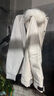 森马（Semir）羽绒服女90%鸭绒中长款三防大毛领派克服2024冬新款户外保暖夹克 浅卡其（白鸭绒）50311 M 【宽松版，建议哦拍小一码】 实拍图