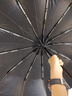 京东京造 飓风Pro雨伞全自动太阳伞遮阳男士晴雨伞大号24骨黑色23寸105cm 实拍图