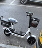 永久永久电动滑板车便携俩轮代步车折叠电动车电瓶车锂电池男女亲子超长续航 经典白 12Ah高端锂电A级电芯-续航约55KM 实拍图