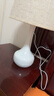 宅品（home taste）美式床头台灯卧室床头灯现代简约感应暖光喂奶可调光触摸北欧礼物 【亮光白】触摸调光调色 实拍图