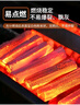 尚烤佳（Suncojia）果木炭 无烟烧烤木碳 机制木炭 条形空心炭 取暖火锅炭 燃料5斤 实拍图