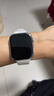 华为HUAWEI WATCH FIT 4 悦动白氟橡胶表带 华为运动智能手表超轻薄大屏潮流运动蓝牙通话睡眠监测fit4 实拍图