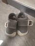 托姆贝克（ThomBaker）婴儿鞋子软底学步鞋夏季透气男女宝夏款网鞋防掉鞋宝宝鞋子 小熊灰色网孔 17 (内长13cm) 适合脚长12.5CM 实拍图
