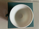 苏氏陶瓷（SUSHI CERAMICS）羊脂玉白瓷功夫茶杯斗笠个人杯猪油白陶瓷主人杯 亮光 礼盒J0037 实拍图