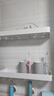 懒角落卫生间置物架免打孔壁挂浴室置物架厕所收纳挂架带挂钩 40CM 实拍图