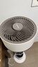 大宇（DAEWOO）空气循环扇电风扇家用宿舍卧室客厅办公室立式落地扇氛围灯纳凉空调伴侣F30 F30MAX奶糖白【语音控制+一键暴风+杀菌净化】 实拍图