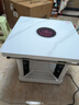 焱魔方电暖桌正方形取暖桌电炉家用电烤桌电暖炉多功能电炉桌烤火桌子节能电烤炉取暖电热桌烤火炉取暖器 【推荐】晶泳白80带炉 速热+变频节能+加固底座 实拍图