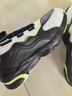 安踏儿童运动鞋男女童跑步鞋秋冬季网革旋钮扣犟弹科技学生赤焰跑鞋 【男革面】黑/白/绿5523N-1 35 脚长约22cm 实拍图