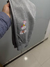 史努比（SNOOPY）童装女童裤子儿童卫裤中大童春季长裤 粉爱心/灰色 150 实拍图